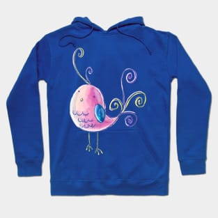 Cute Pastel Bird Hoodie